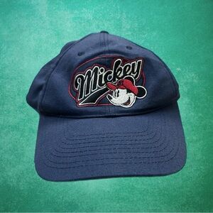 Vintage Disney Mickey Mouse Script Snapback